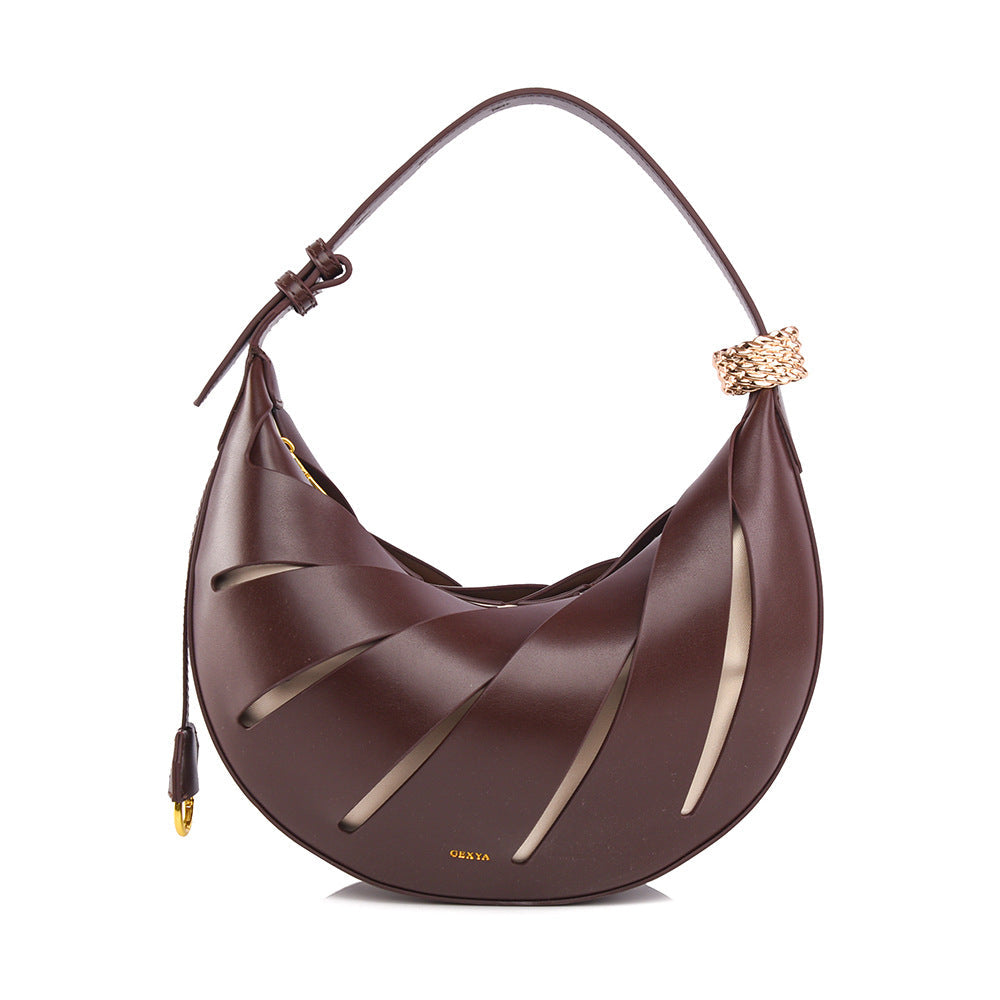 ELOAL Elegant Crescent Handbag for Women - Stylish and Trending Accessory