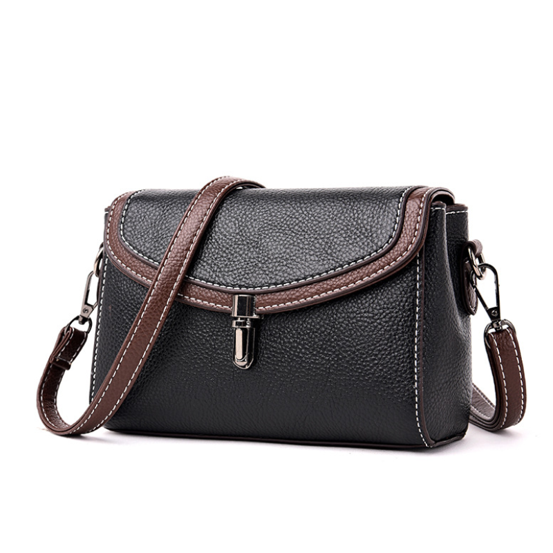 ELOAL Stylish Leather Crossbody Bag for Fashionable Everyday Use