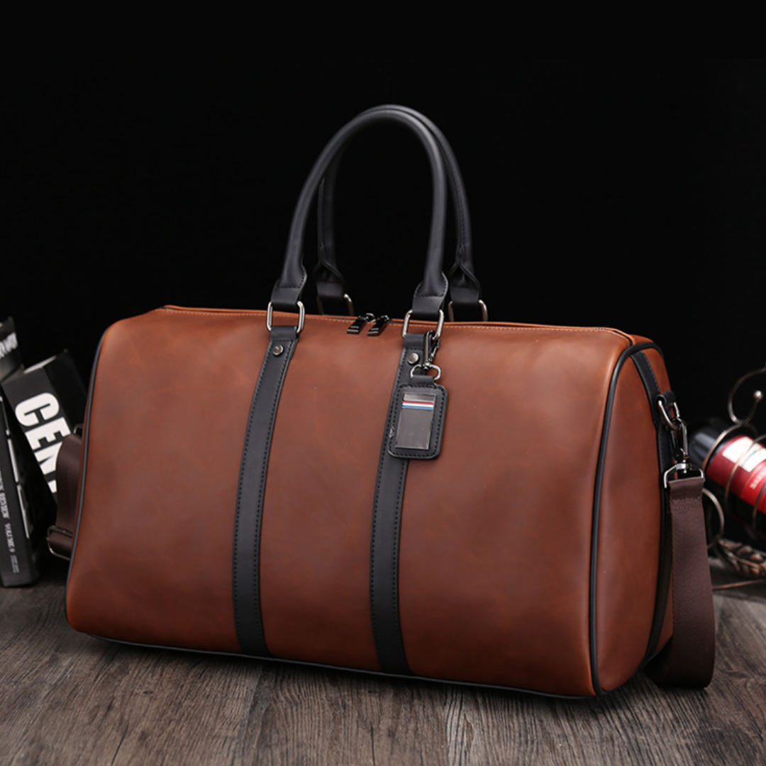 ELOAL Stylish Retro Men's Duffle Bag for Travel and Gym
