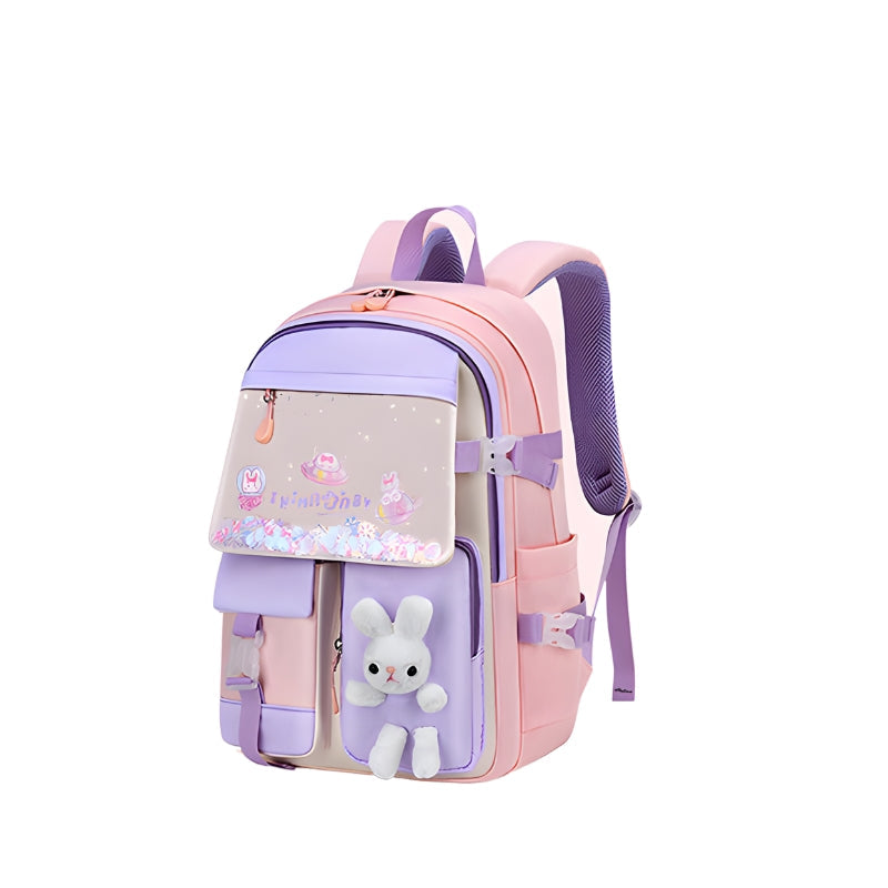 ELOAL Stylish Sweet Bun School Bag for Kids