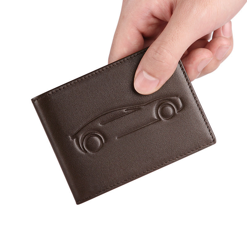 ELOAL Elegant Slim Card Holder Wallet for Stylish Organization