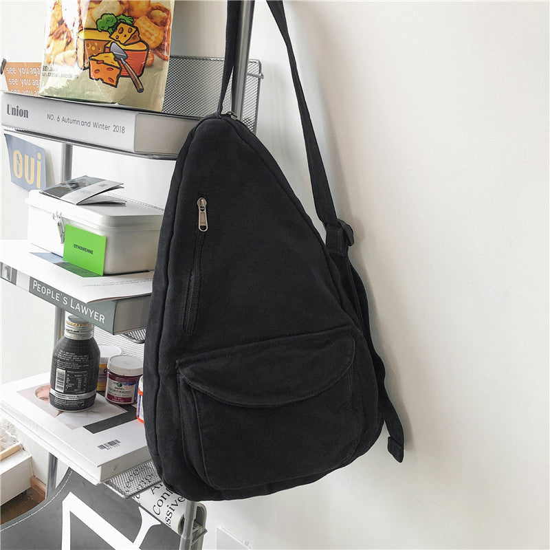 ELOAL Stylish Nylon Canvas Crossbody Chest Bag for Everyday Use