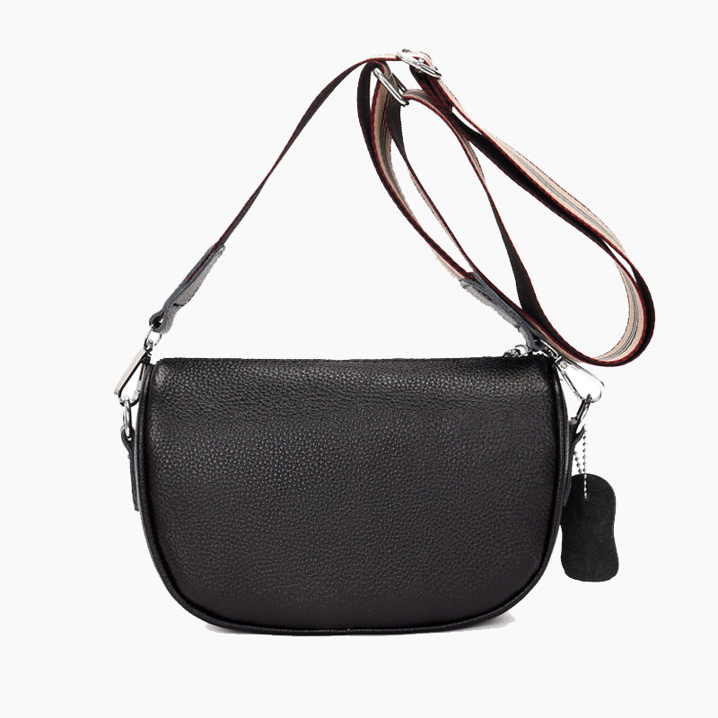 ELOAL Stylish Wide Strap Saddle Crossbody Bag