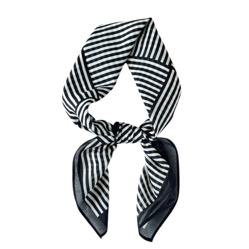 ELOAL Stylish Stripe Scarf for Trendy Fashion Accessories