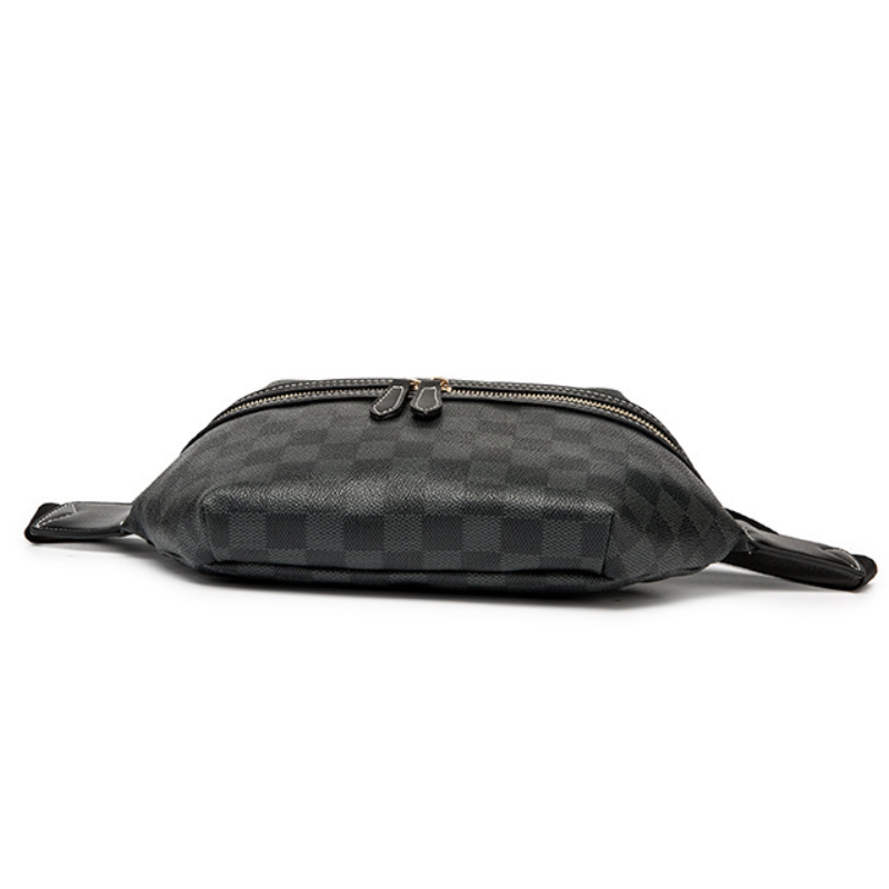 ELOAL Stylish Plaid Crossbody Waist Bag for Trendy Fashion