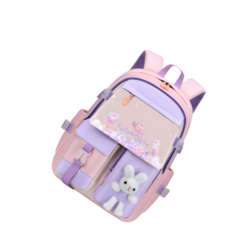 ELOAL Stylish Sweet Bun School Bag for Kids