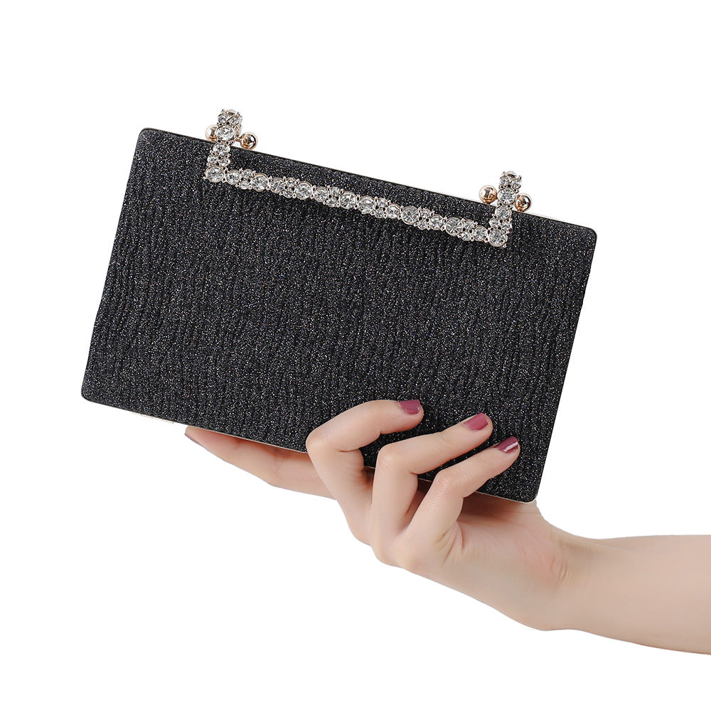 ELOAL Elegant Pleated Evening Clutch for Stylish Occasions