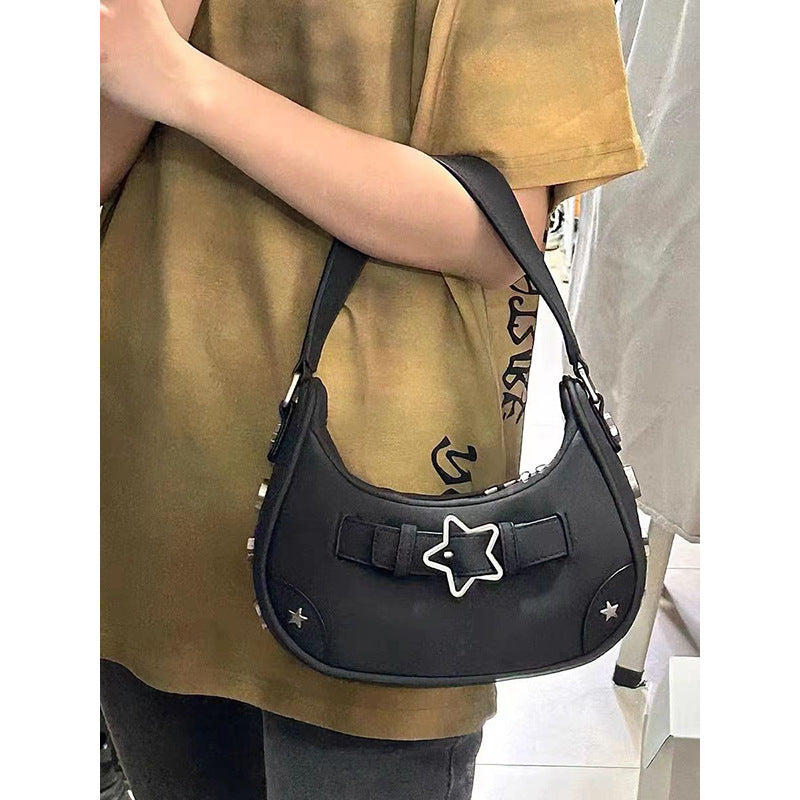 ELOAL Stylish Denim Shoulder Bag for Trendy Girls