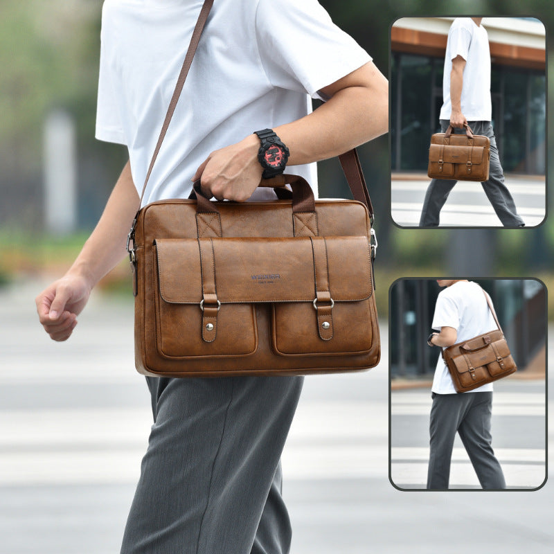 ELOAL Stylish Large Capacity Laptop Bag for Professionals
