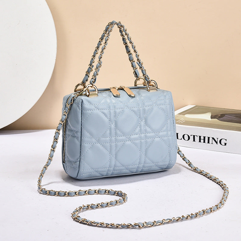 ELOAL Stylish Quilted Chain Shoulder Bag for Fashionable Looks
