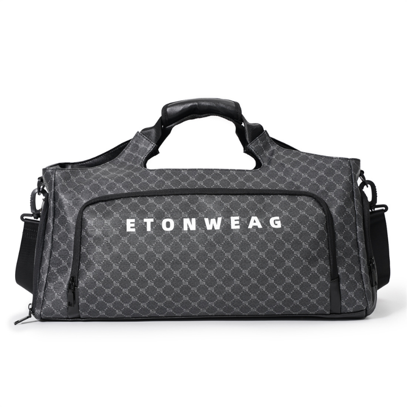 ELOAL Stylish Gym Duffle Bag with Shoe Compartment