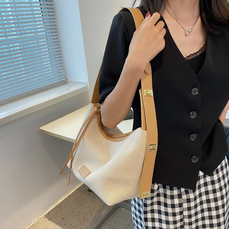 ELOAL Stylish Large Capacity Canvas Shoulder Bag