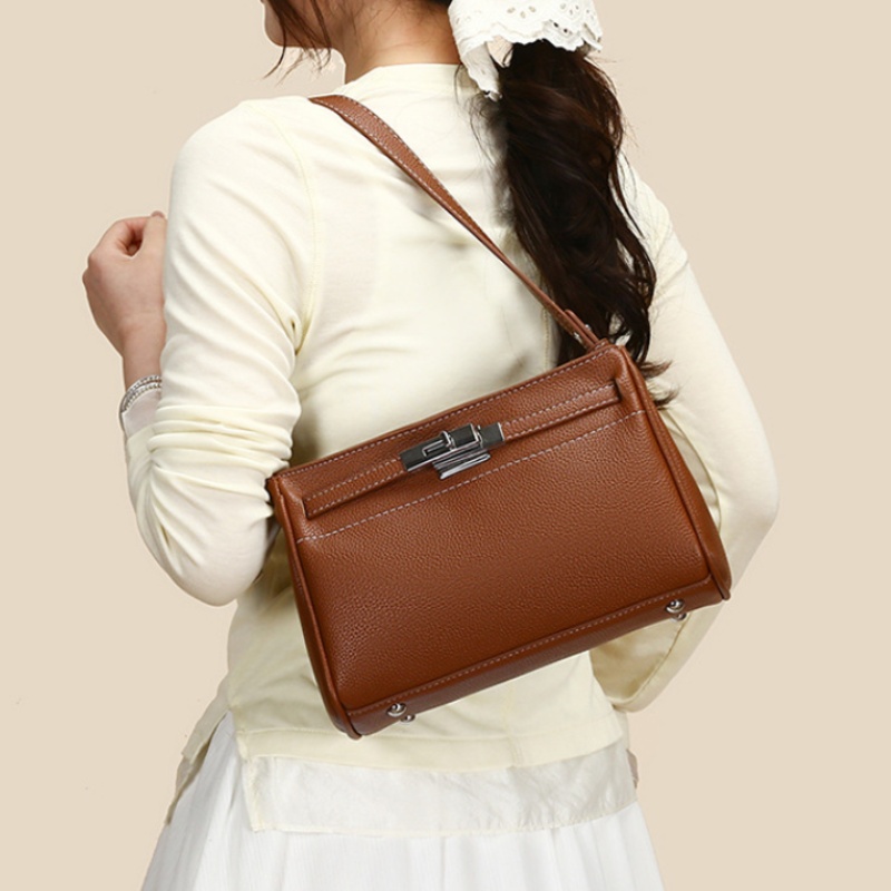 ELOAL Stylish Retro Armpit Shoulder Bag for Trendy Fashion Lovers