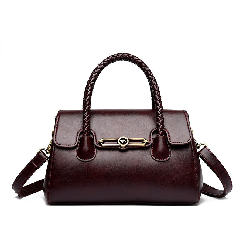 ELOAL Elegant Retro Women's Handbag - Stylish Large Capacity Tote