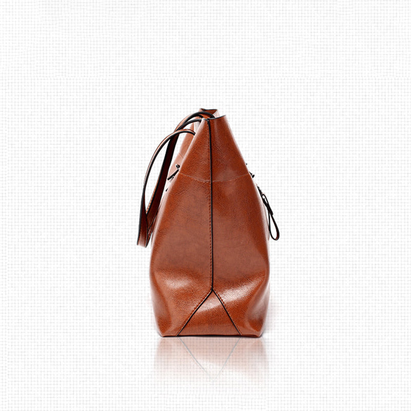 ELOAL Elegant Large Capacity Tote Handbag for Stylish Women