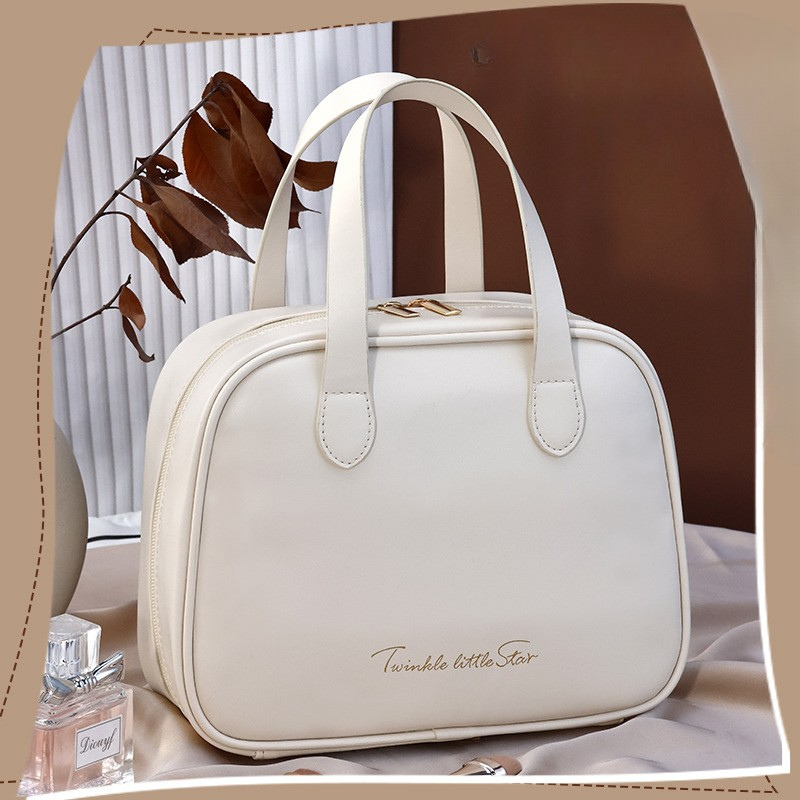 ELOAL Elegant Portable Cosmetic Bag for Travel and Organization