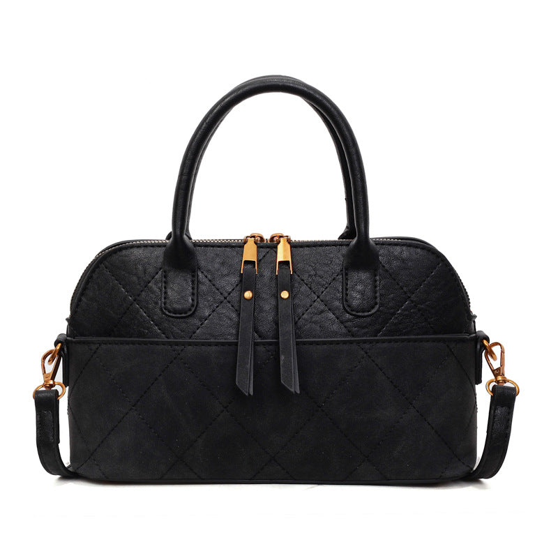 ELOAL Stylish Retro Textured Underarm Handbag