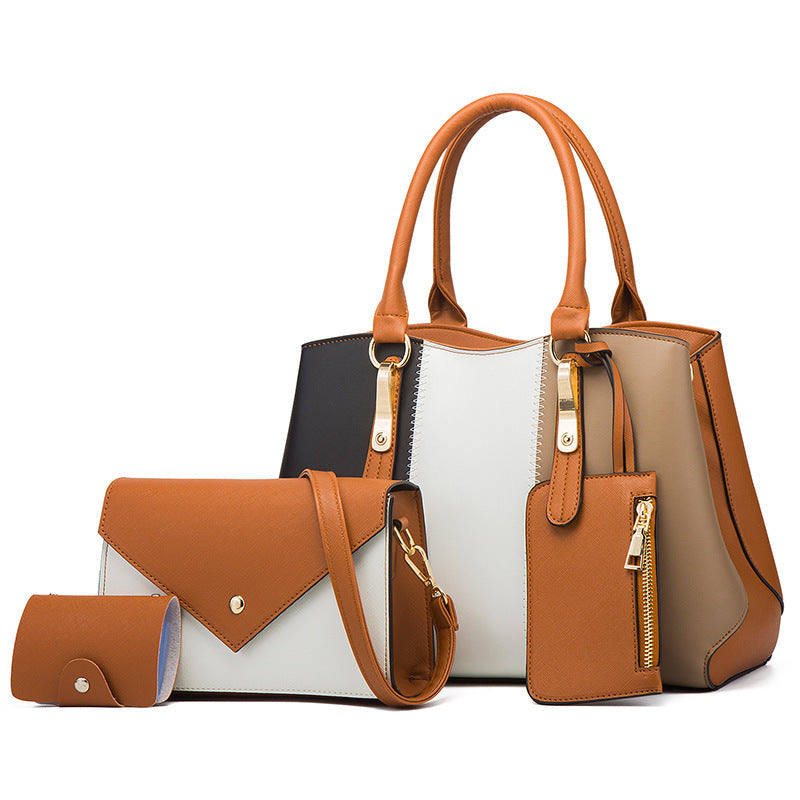 ELOAL Stylish Mother and Child Bag Set - Four-Piece Collection