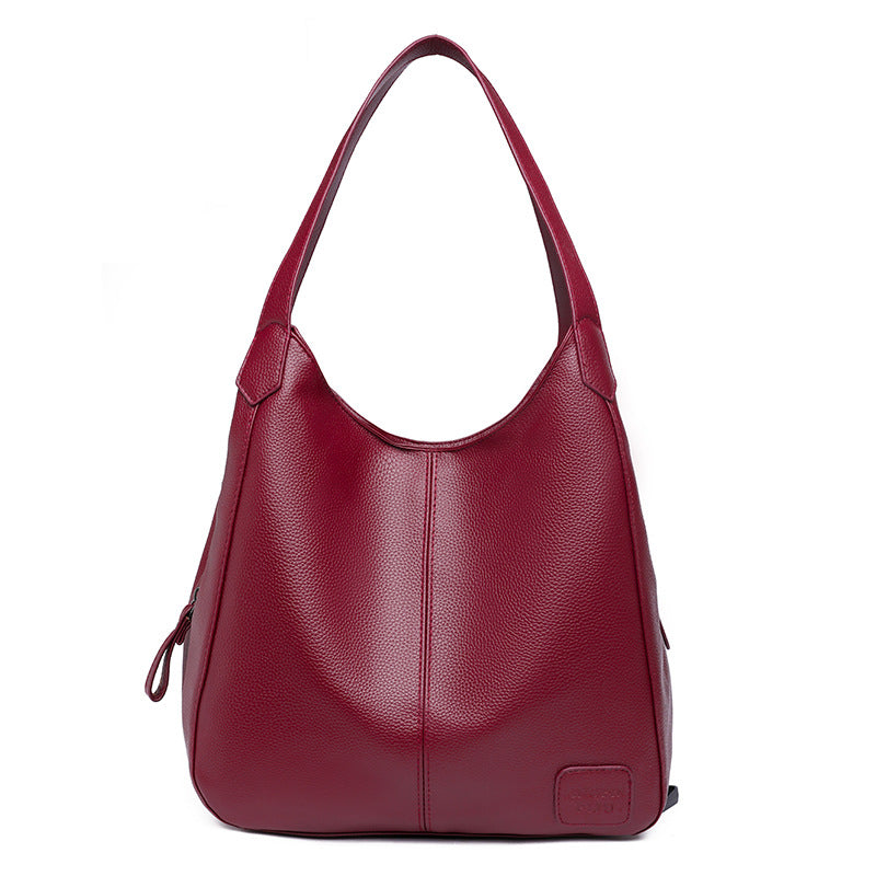 ELOAL Stylish Solid Color Shoulder Bag for Everyday Use