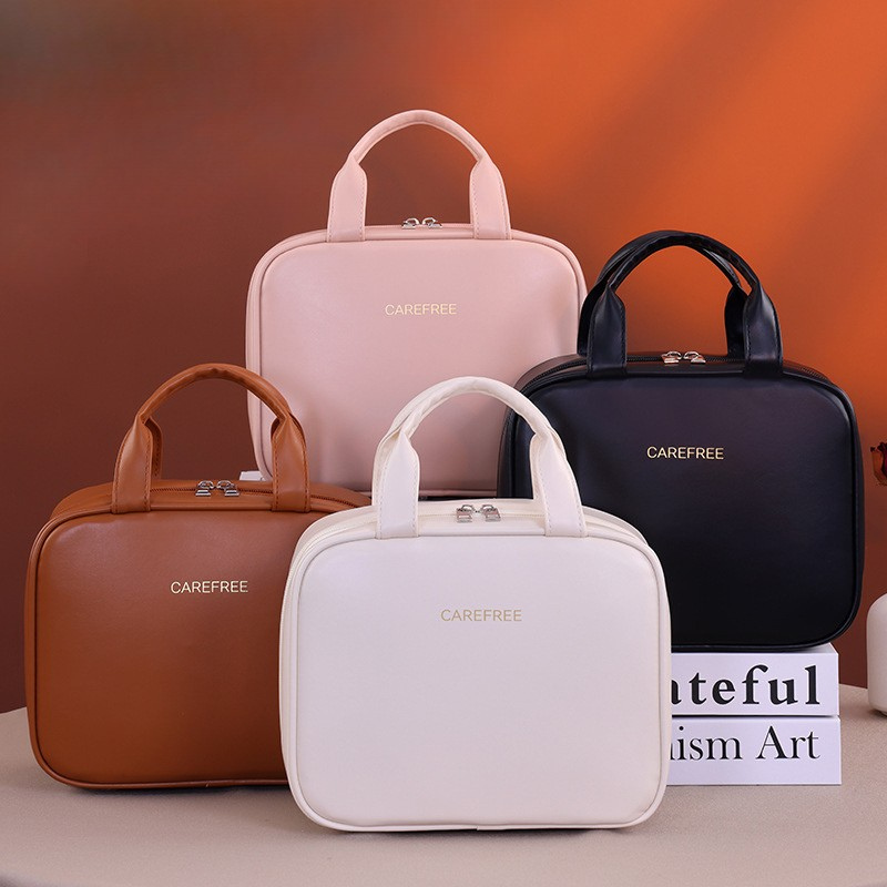 ELOAL Elegant Large-Capacity Cosmetic Bag for Stylish Organization