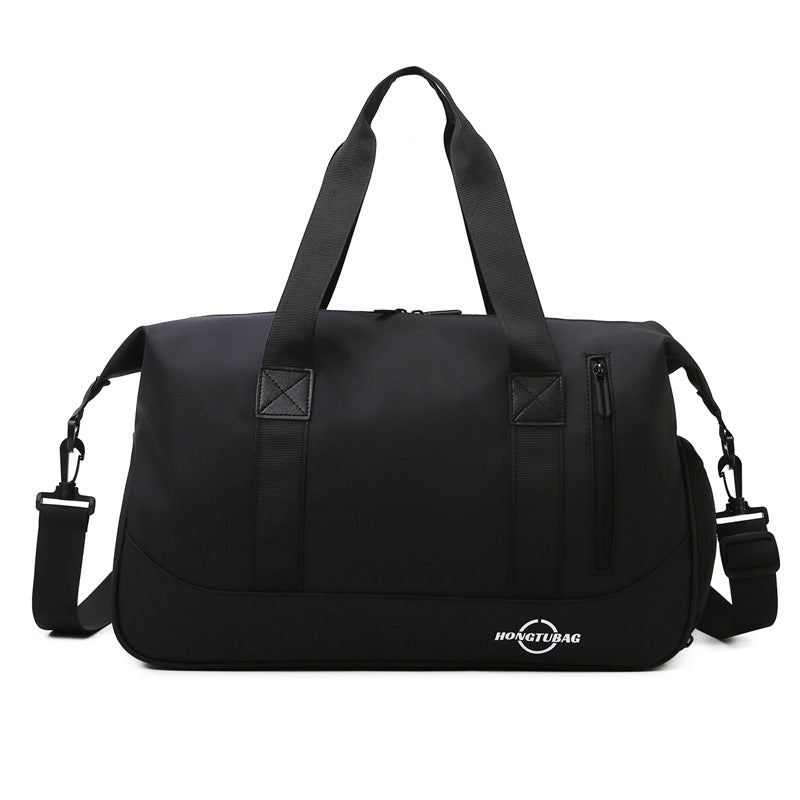 ELOAL Stylish Large-Capacity Gym Duffle Bag with Shoe Compartment