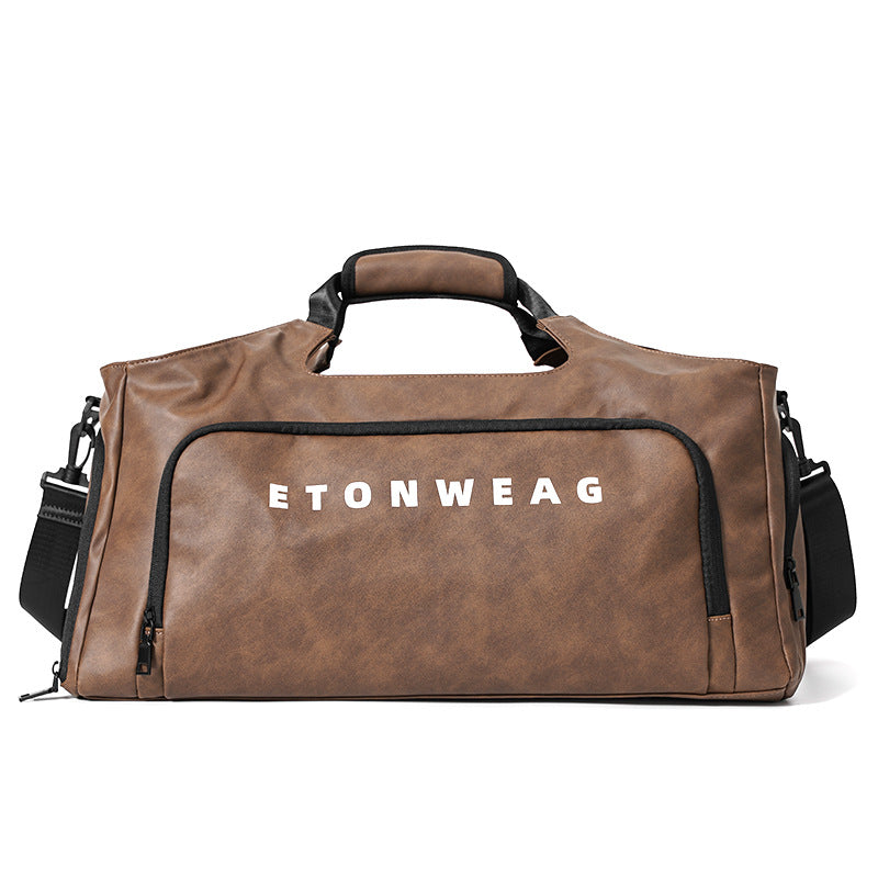 ELOAL Stylish Gym Duffle Bag with Shoe Compartment