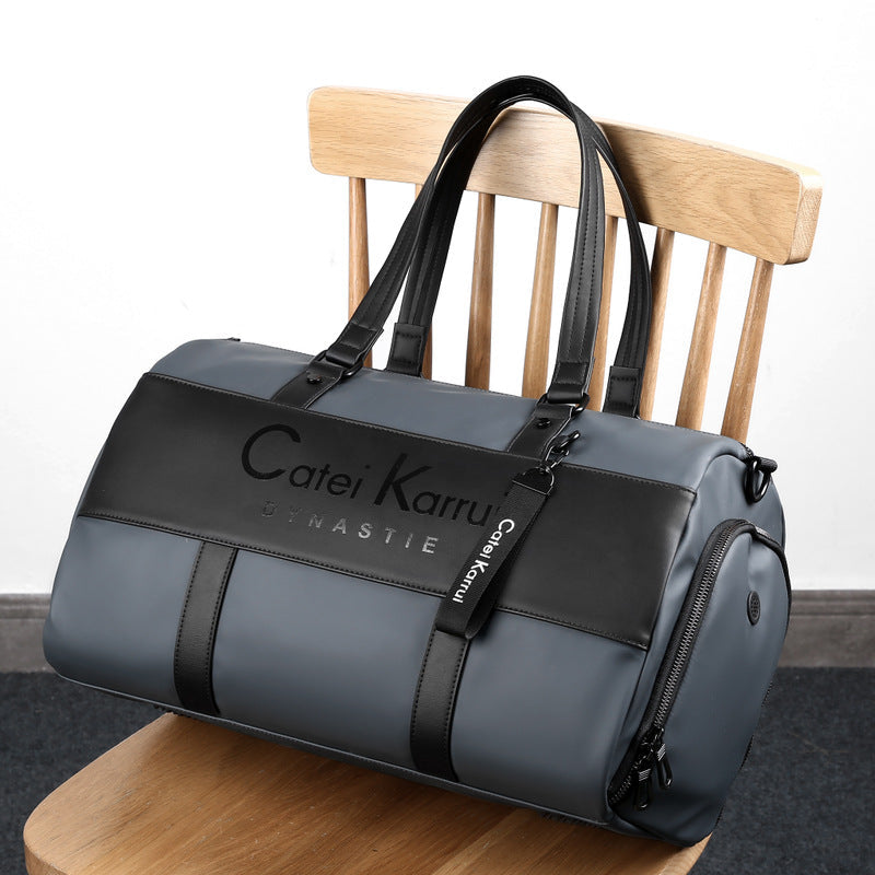 ELOAL Stylish Men's Duffle Bag for Travel and Gym Use