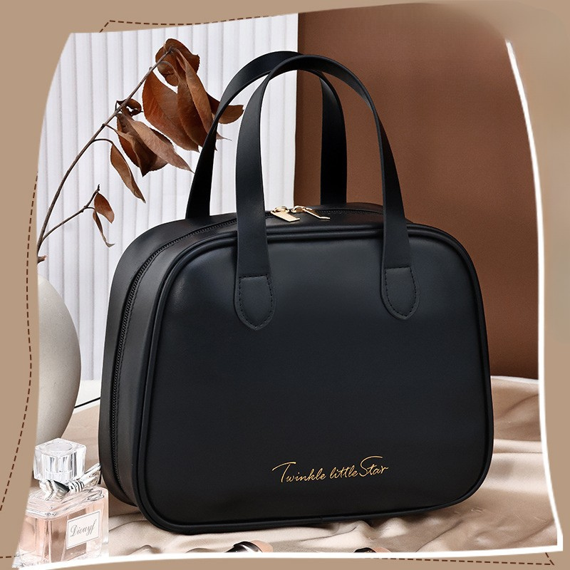 ELOAL Elegant Portable Cosmetic Bag for Travel and Organization