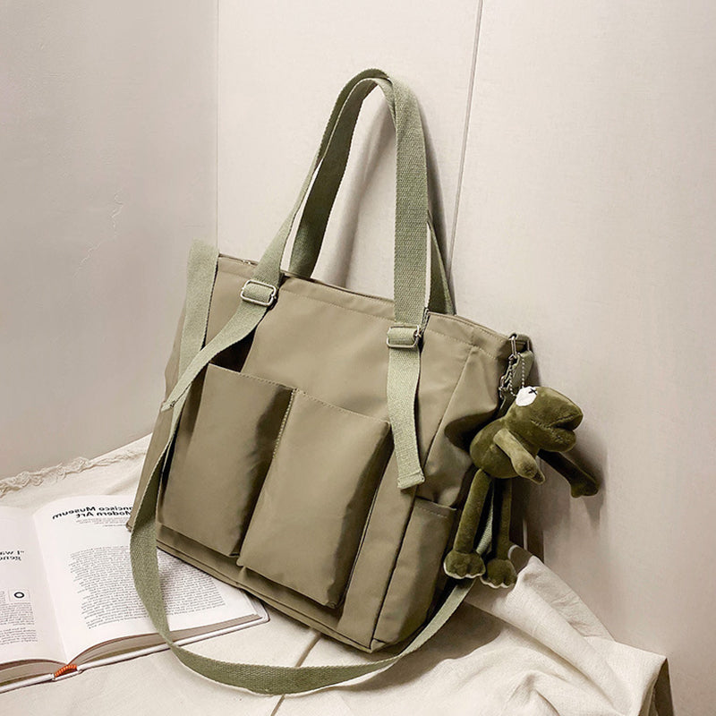 ELOAL Stylish Large Capacity Canvas Tote Bag for Everyday Use