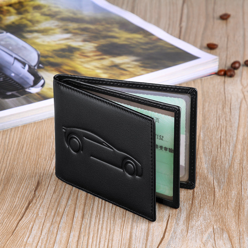 ELOAL Elegant Slim Card Holder Wallet for Stylish Organization