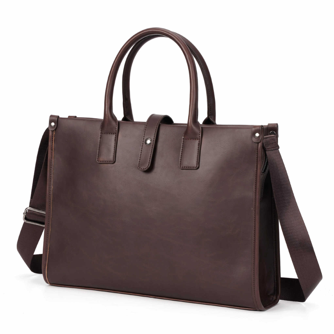 ELOAL Stylish Retro Briefcase for Professionals and Students