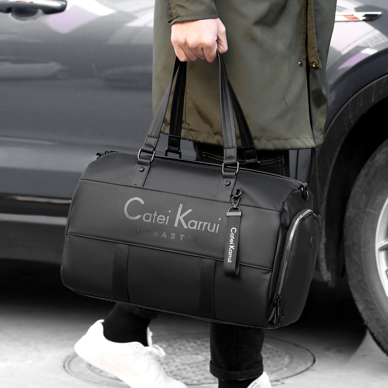 ELOAL Stylish Men's Duffle Bag for Travel and Gym Use