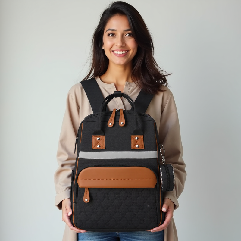 ELOAL Stylish Premium Diaper Bag for Modern Parents