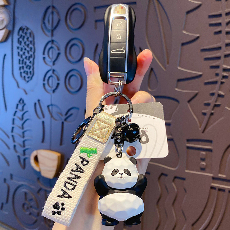 ELOAL Stylish Panda Bag Charm for Trendy Accessories