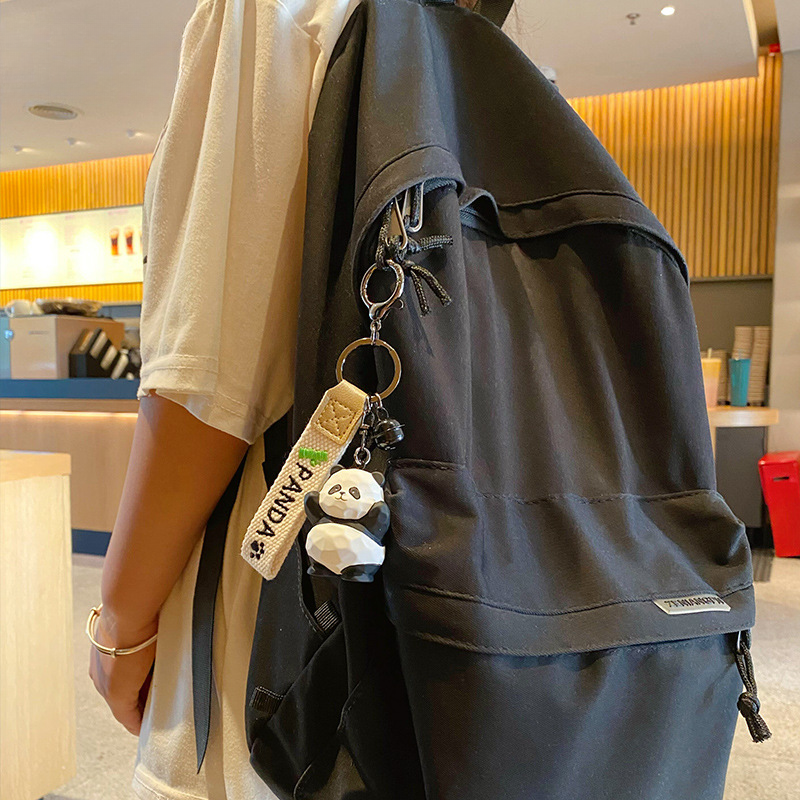 ELOAL Stylish Panda Bag Charm for Trendy Accessories