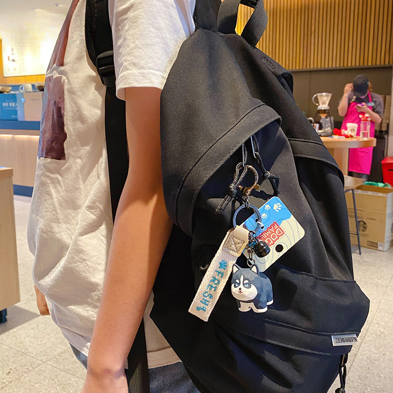 ELOAL Creative Husky Resin Bag Charm - Stylish Accessory for Bags