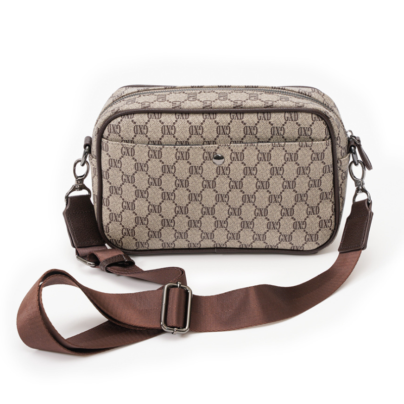 ELOAL Stylish PU Leather Crossbody Messenger Bag