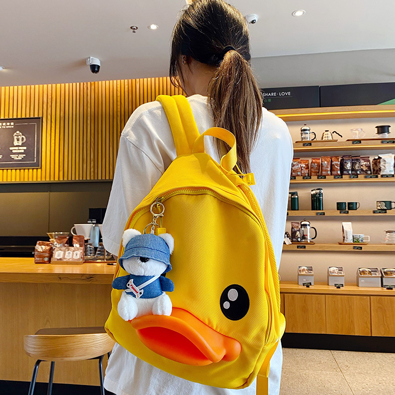 ELOAL Trendy Plush Puppy Bag Charm - Stylish Accessory for Pet Lovers