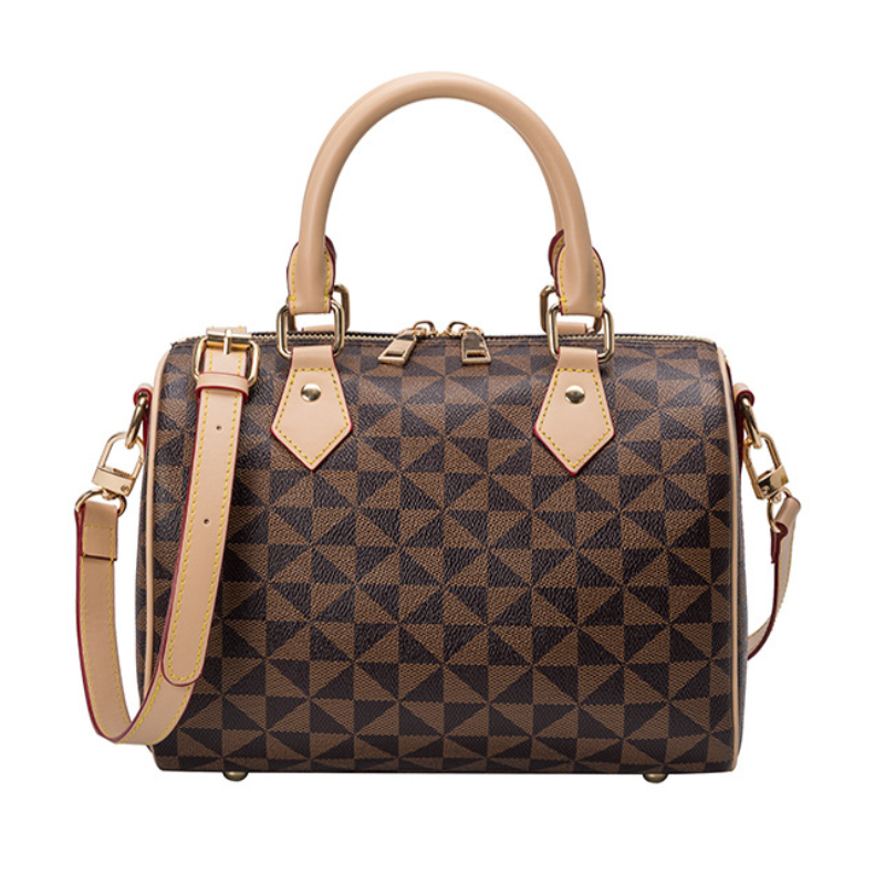 ELOAL Elegant Printed PVC Pillow Handbag for Stylish Women