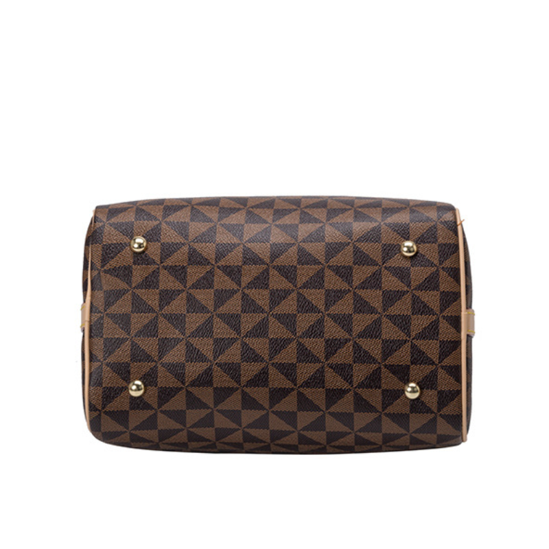 ELOAL Elegant Printed PVC Pillow Handbag for Stylish Women