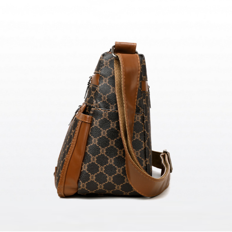 ELOAL Stylish Splicing Pattern Shoulder Bag for Fashion Lovers