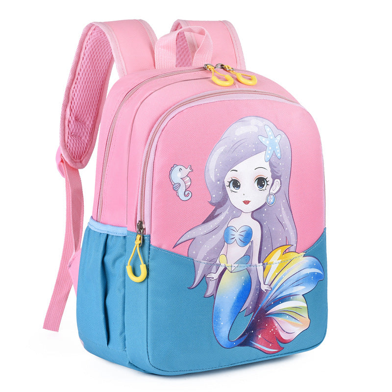 ELOAL Stylish Mermaid Dream School Bag for Kids