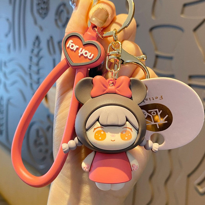 ELOAL Stylish Doll Bag Charm for Trendy Accessories