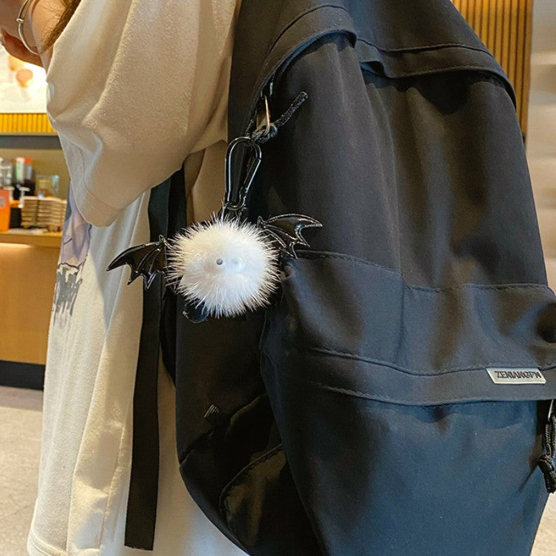 ELOAL Stylish Mink Fur Bag Charm for Trendy Accessories