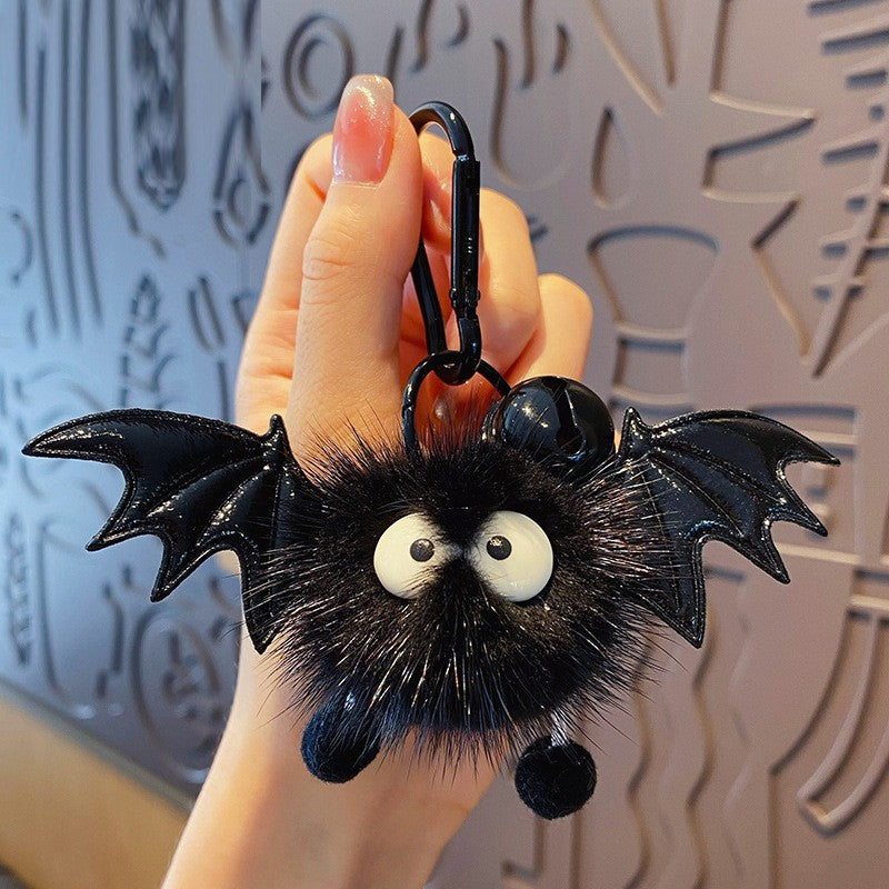 ELOAL Stylish Mink Fur Bag Charm for Trendy Accessories