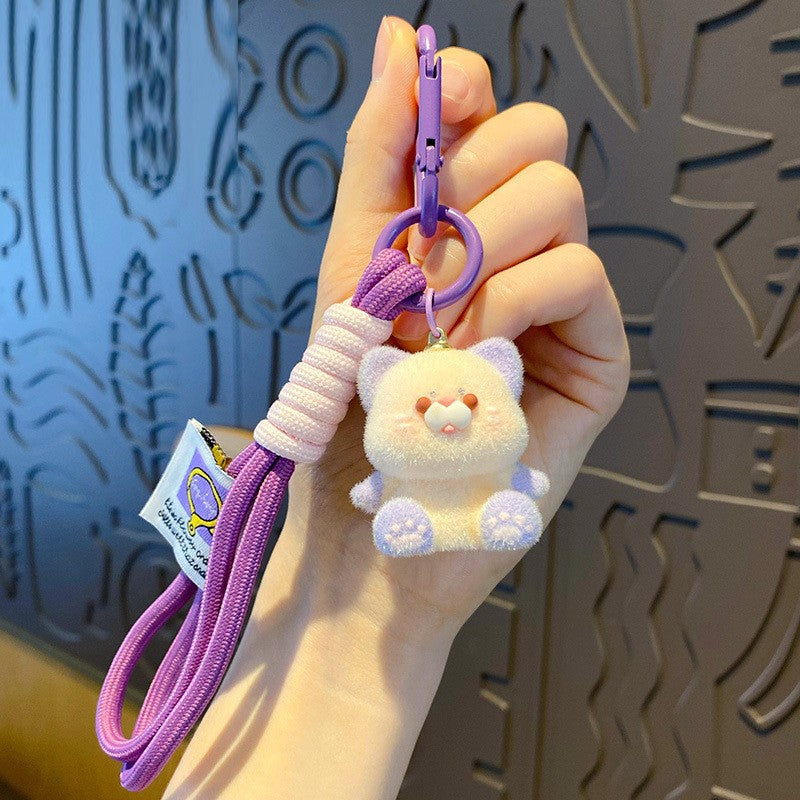 ELOAL Cute Red Panda Bag Charm - Stylish Accessory for Bags