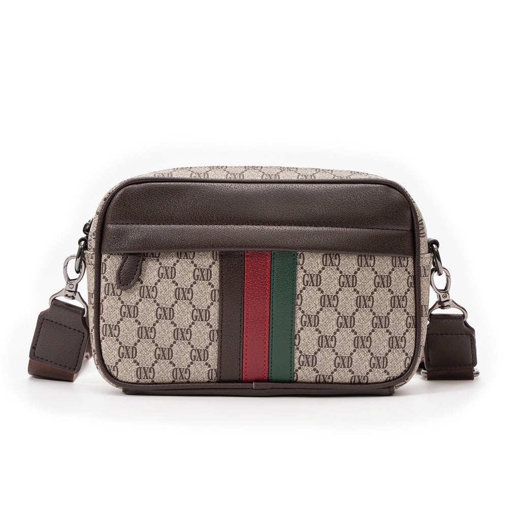 ELOAL Stylish PU Leather Crossbody Messenger Bag