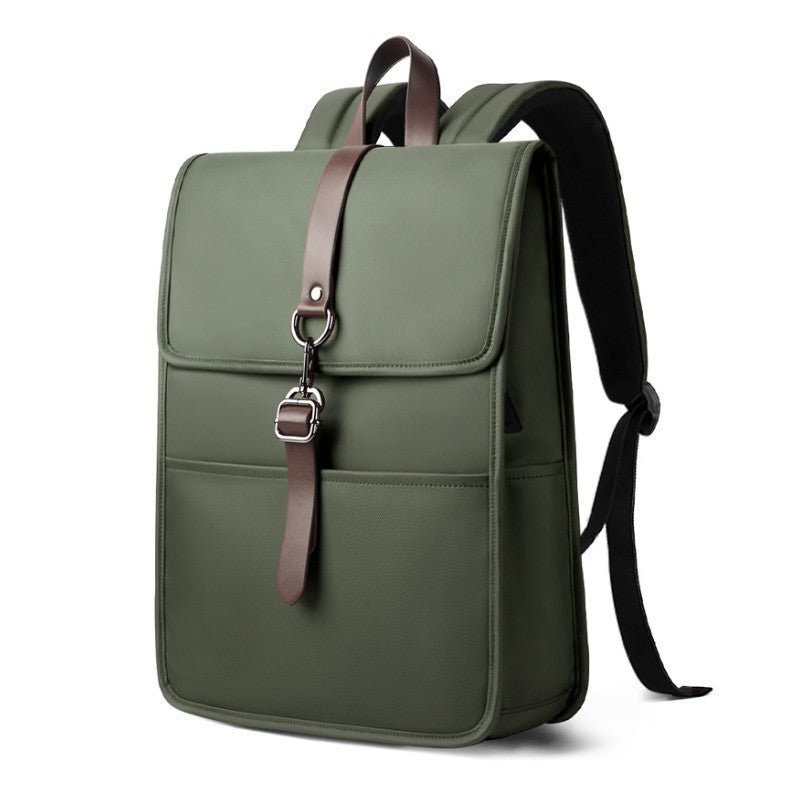 ELOAL Stylish Men's Travel Backpack with Flip Top Design