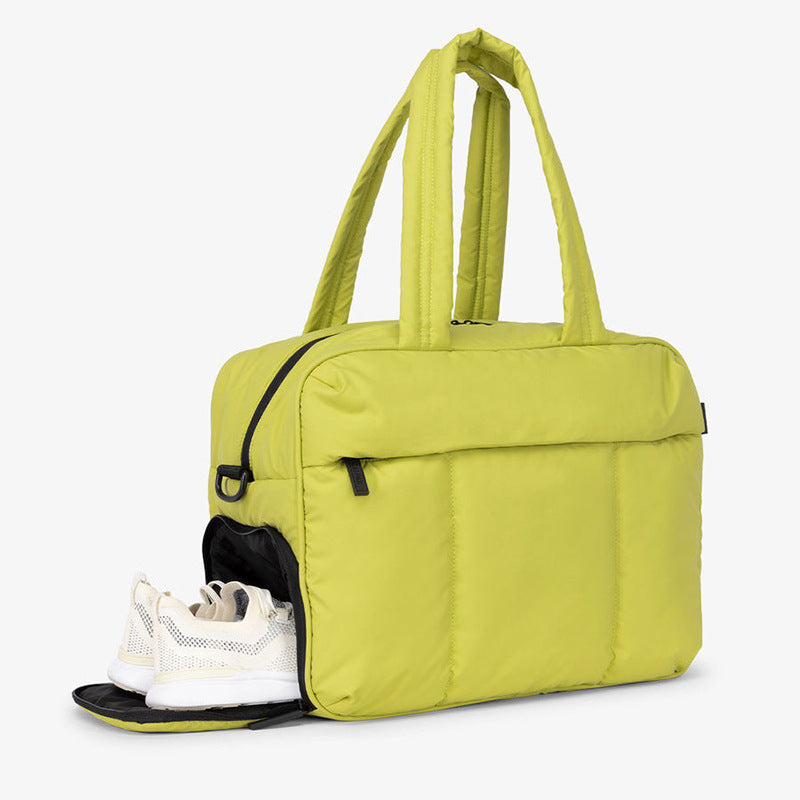 ELOAL Stylish Winter Puffer Tote Bag for Everyday Use