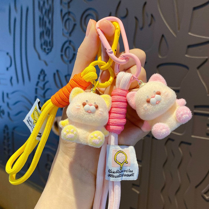 ELOAL Cute Red Panda Bag Charm - Stylish Accessory for Bags